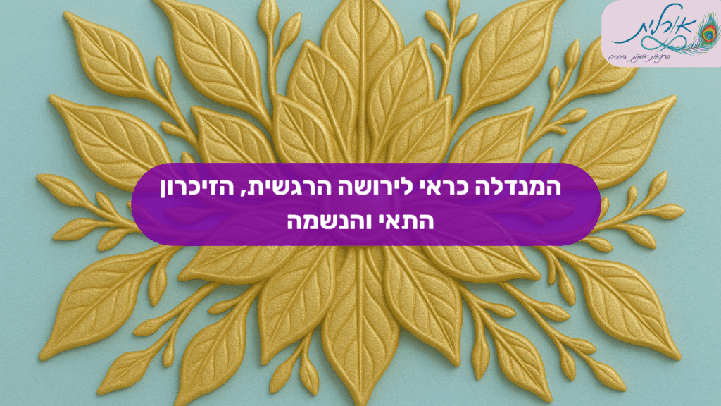 אורלית סדנאות מנדלה טיפול רגשי ציור מנדלות12